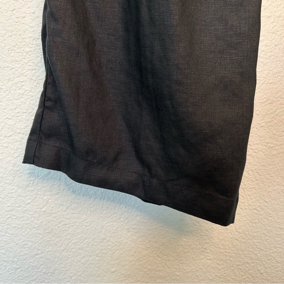 Reformation 100% linen pants black 10P - Picture 8 of 16